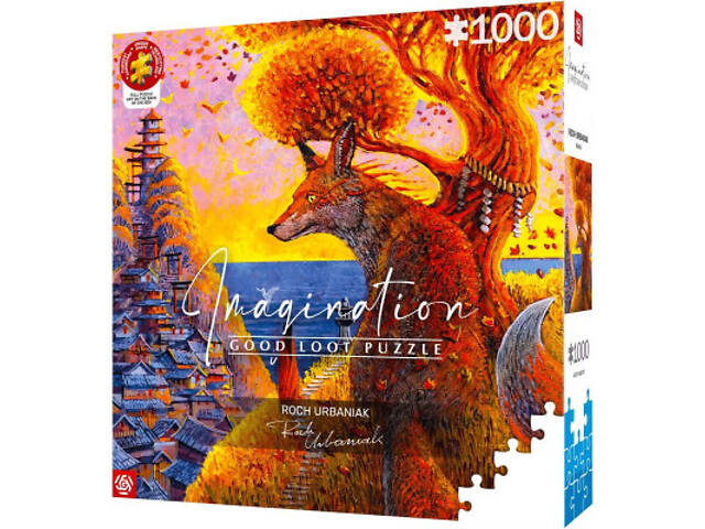 Пазл GoodLoot Imagination: Roch Urbaniak Benkei 1000 эл. (5908305249757) - Фото 4