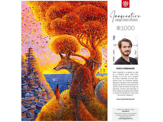 Пазл GoodLoot Imagination: Roch Urbaniak Benkei 1000 эл. (5908305249757) - Фото 8