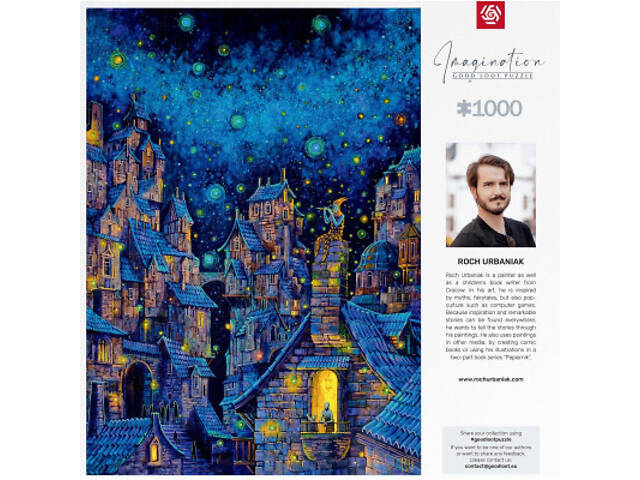 Пазл GoodLoot Imagination: Roch Urbaniak Concert on the Chimney 1000 елементів (5908305238553) - Фото 4
