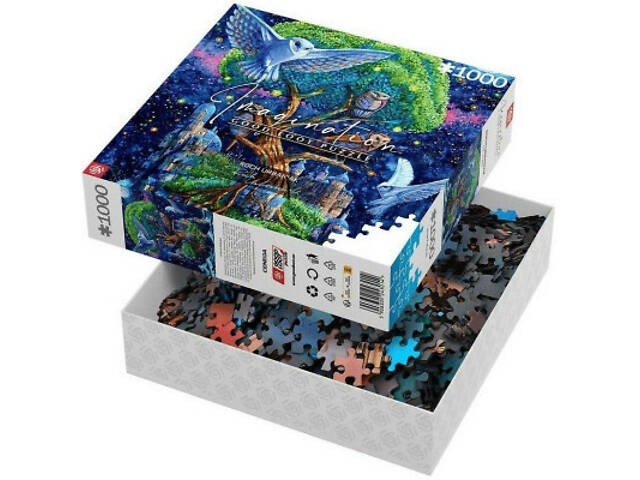 Пазл GoodLoot Imagination: Roch Urbaniak Owl Island / Wyspa Sow 1000 елементів (5908305243014) - Фото 1