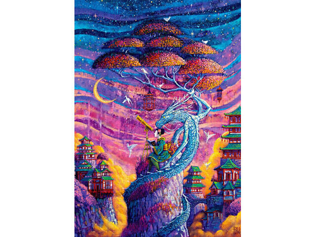 Пазл GoodLoot Imagination: Roch Urbaniak Sakura & Ryu 1000 эл. (5908305249740) - Фото 9