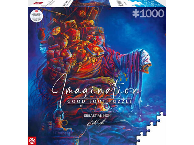 Пазл GoodLoot Imagination: Sebastian Mon Тягар досвіду 1000 ел. (5908305249344) - Фото 3