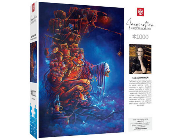 Пазл GoodLoot Imagination: Sebastian Mon Тягар досвіду 1000 ел. (5908305249344) - Фото 5