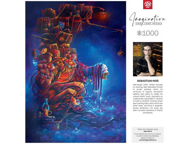 Пазл GoodLoot Imagination: Sebastian Mon Тягар досвіду 1000 ел. (5908305249344) - Фото 6