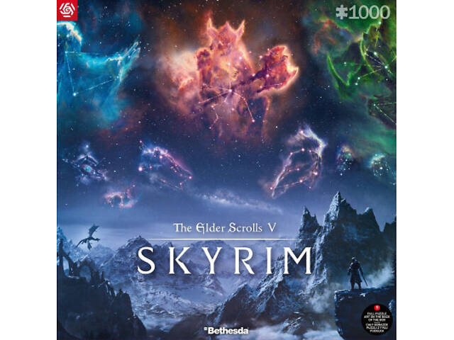 Пазл GoodLoot The Elder Scrolls V – Skyrim 1000 елементів (5908305246763) - Фото 2
