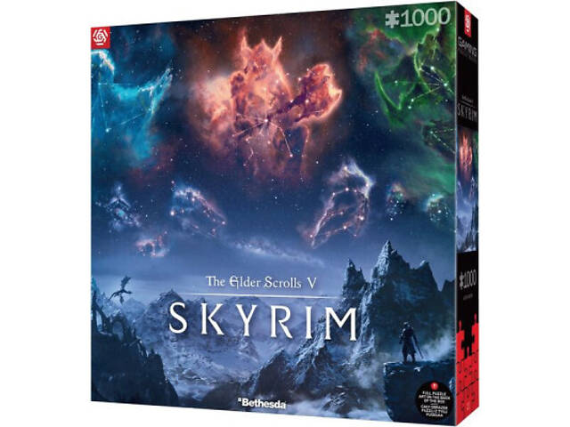Пазл GoodLoot The Elder Scrolls V – Skyrim 1000 елементів (5908305246763) - Фото 3
