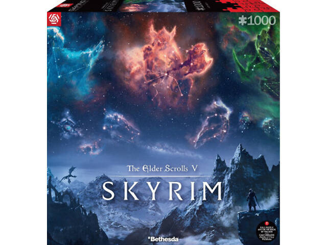 Пазл GoodLoot The Elder Scrolls V – Skyrim 1000 елементів (5908305246763) - Фото 4