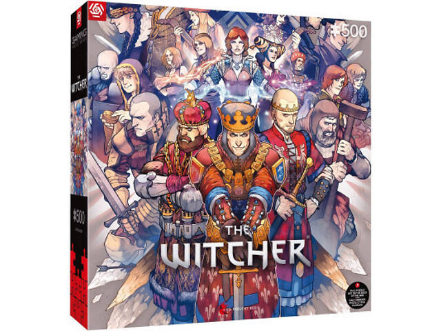 Пазл GoodLoot The Witcher Northern Realms 500 элементов (5908305246756) - Фото 1
