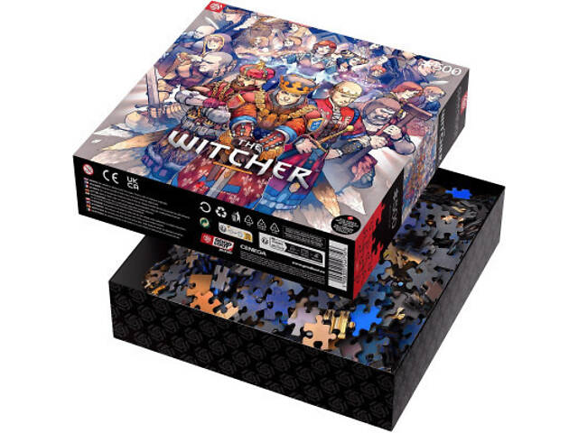 Пазл GoodLoot The Witcher Northern Realms 500 элементов (5908305246756) - Фото 8