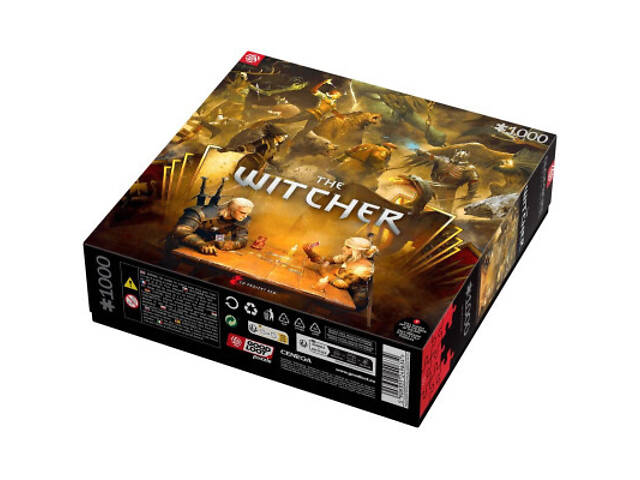 Пазл GoodLoot The Witcher Playing Gwent 1000 эл. (5908305249634) - Фото 2