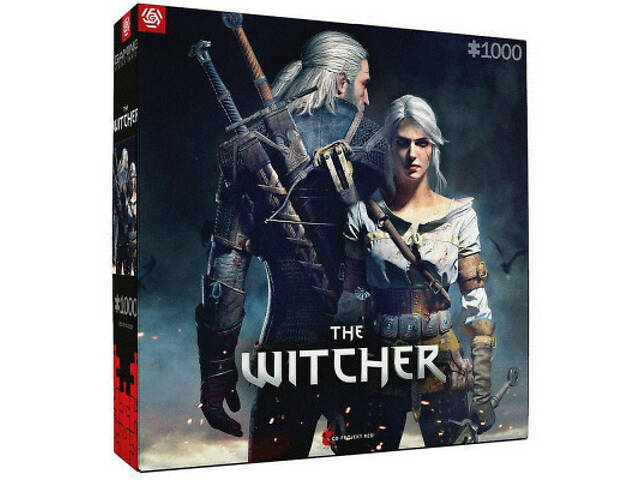 Пазл GoodLoot Witcher: Geralt & Ciri 1000 елементів (5908305236023) - Фото 1