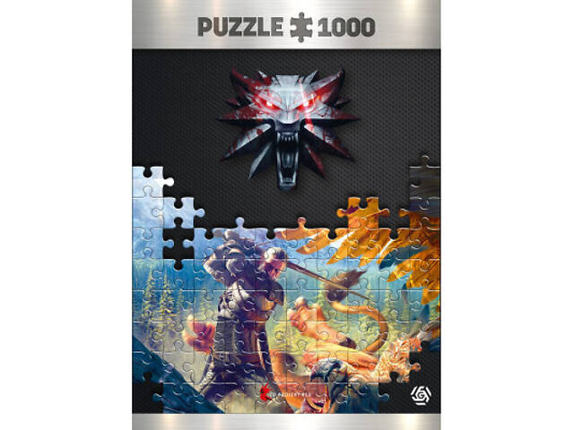 Пазл GoodLoot Witcher: Griffin Fight 1000 елементів (5908305231233) - Фото 4