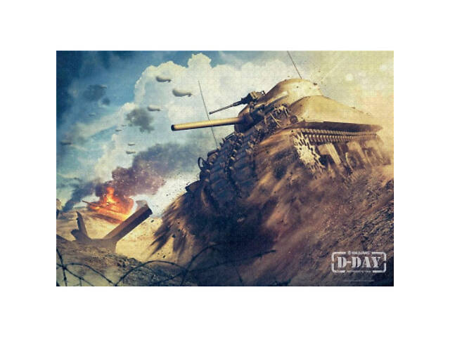 Пазл GoodLoot World of Tanks D-DAY 1000 ел. (5908305247524) - Фото 5