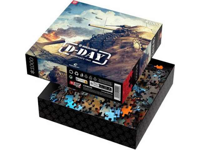 Пазл GoodLoot World of Tanks D-DAY 1000 ел. (5908305247524) - Фото 7