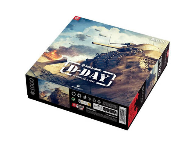 Пазл GoodLoot World of Tanks D-DAY 1000 ел. (5908305247524) - Фото 8