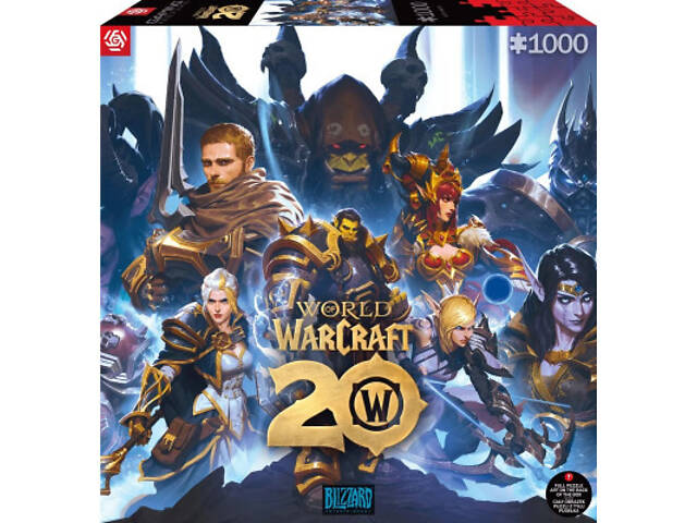 Пазл GoodLoot World of Warcraft 20th Anniversary 1000 ел. (5908305249627) - Фото 3