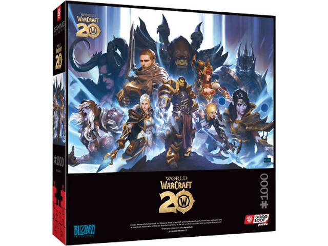 Пазл GoodLoot World of Warcraft 20th Anniversary 1000 ел. (5908305249627) - Фото 5