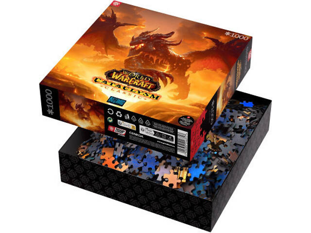 Пазл GoodLoot World of Warcraft Cataclysm Classic 1000 елементів (5908305246817) - Фото 7
