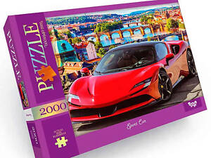Пазл класичний Danko Toys C2000-01-01-10 2000 ел (Sport car)