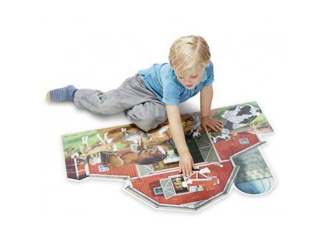 Пазл Melissa&Doug Мега 'Ферма', 32 елементи (MD2923) - Фото 3