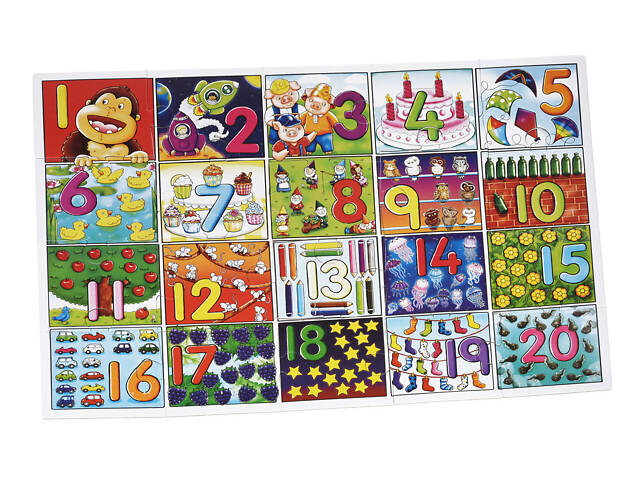 Пазл Same Toy Числа 2210Ut (2210Ut) - Фото 4