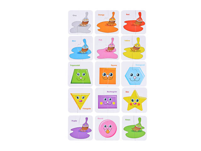 Пазл Same Toy Кольори та фігури 2196Ut (2196UT) - Фото 3