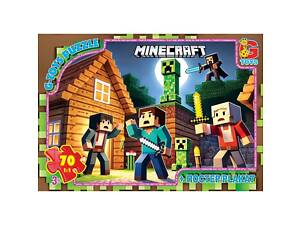 Пазлы G-Toys Minecraft MC799 70 деталей