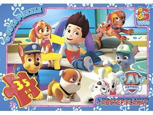 Пазлы G-Toys Paw Patrol PW0852 35 деталей