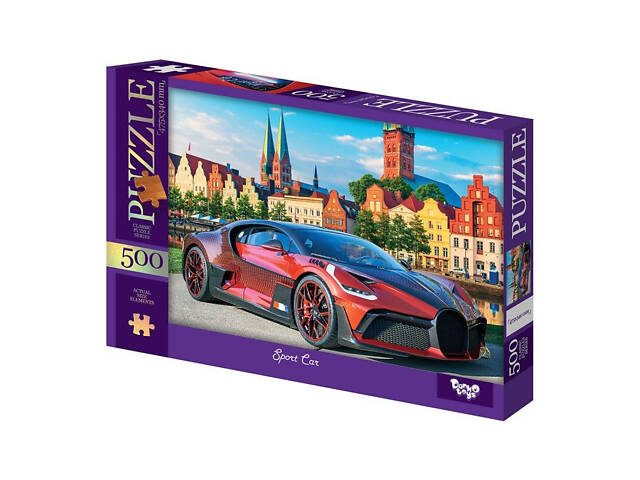 Пазли класичні 'Спорткар' C500-15-02, 500 елементів - Фото 1
