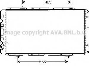 PE2150 AVA Радіатор охолодження Jumper 1,9D-1,9TD 94- AVA QUALITY COOLING PE2150 на PEUGEOT BOXER автобус (230P)