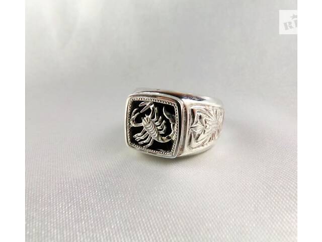 Печатка скорпион Maxi Silver 4376 SE 21.5 - Фото 1