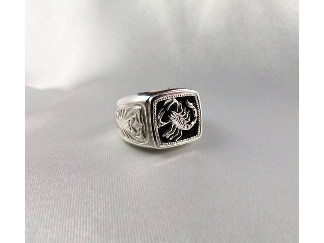 Печатка скорпион Maxi Silver 4376 SE 21.5 - Фото 2