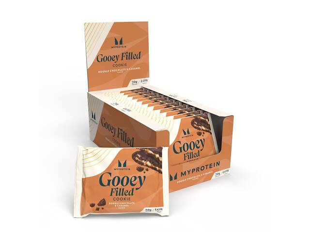 Печиво протеїнове Myprotein Protein Filled Cookie 12x75g (1086-2023-10-2209) - Фото 1