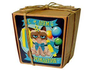 Печенья с предсказаниями «С днем рождения» OK-1036