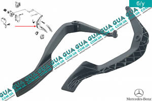 Педаль газа  W168 A1683011020 Mercedes / МЕРСЕДЕС A-CLASS 1997-2012 / А-КЛАСС