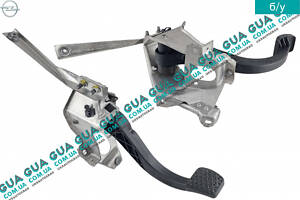 Педаль сцепления 9156593 Opel / ОПЕЛЬ COMBO 2001-2012 / КОМБО 01-12, Opel / ОПЕЛЬ CORSA C 2000-2009 / КОРСА С 00-09