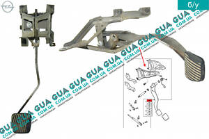 Педаль тормоза 90468751 Opel / ОПЕЛЬ VECTRA B 1995-2002 / ВЕКТРА Б 98-02