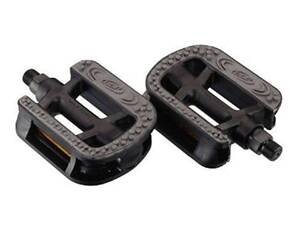 Педали велосипедные (с катафотами, пластик, усиленные, серые)