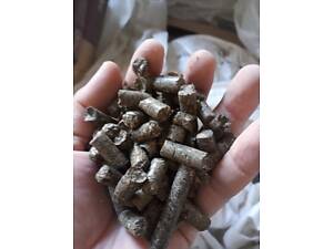 Пелети з лушпіння сонячника