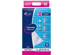 Подгузники для взрослых L 60x90 см 10 шт ТМ NORMAL Clinic
