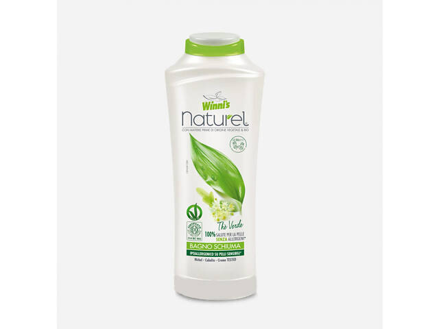 Пена для ванной зеленый чай 500 мл Naturel Winni's 8002295084200