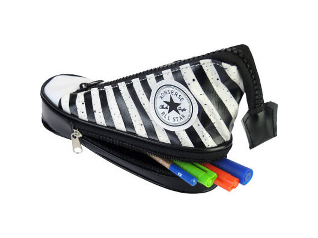 Пенал Cool For School 2 відділення Чорний (CF6296-black) - Фото 2