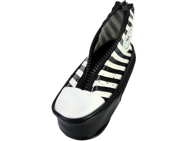 Пенал Cool For School 2 відділення Чорний (CF6296-black) - Фото 3