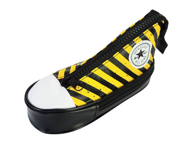 Пенал Cool For School 2 відділення Жовтий (CF6296-yellow) - Фото 1