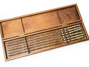 Пенал для шампурів 'Стаут' капучино