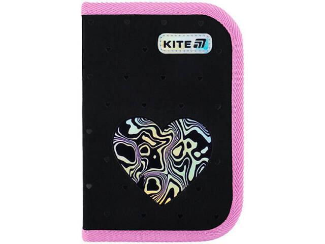 Пенал Kite 622 Love is, 1 відділення, 2 відвороти (K25-622-3) - Фото 3