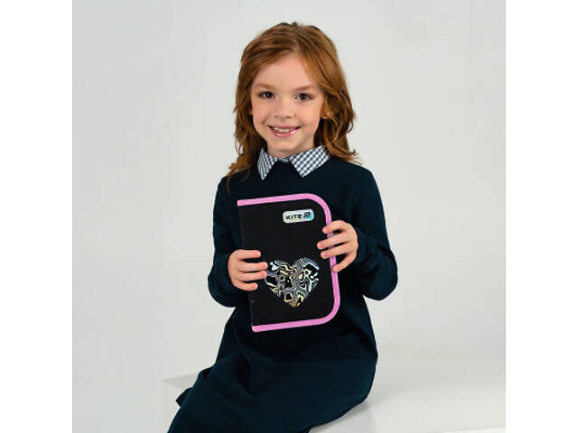 Пенал Kite 622 Love is, 1 відділення, 2 відвороти (K25-622-3) - Фото 7