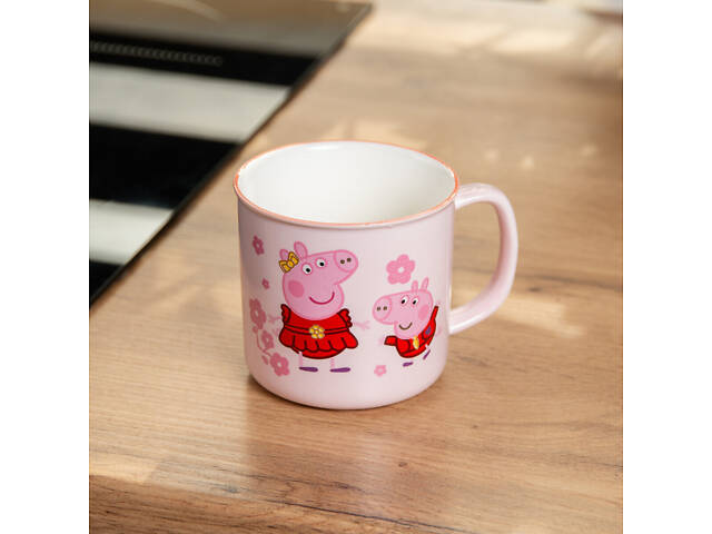 Peppa Pig керамічний кухоль 400 мл Peppa Pig чашка для подарунків Peppa Pig - Фото 4