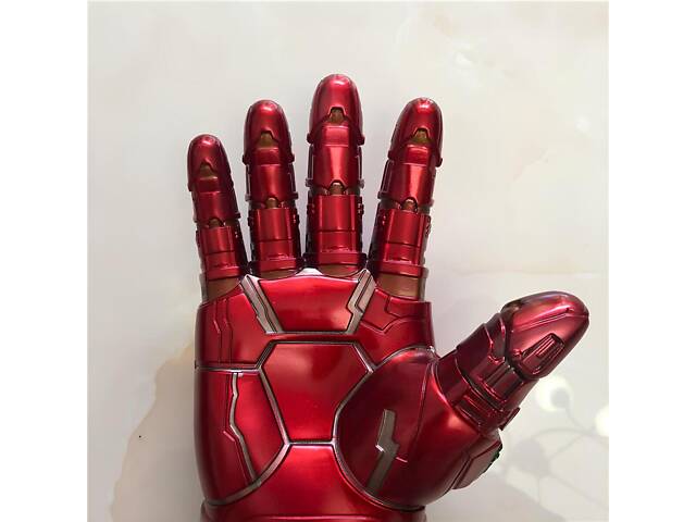 Рукавичка нескінченності Залізної людини 36 см, що світиться. Рукавичка Iron Man. Месники фінал - Фото 4