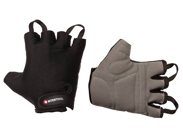 Рукавичка Intertool екошкіра Amara без пальців 10' (SP-0146) - Фото 1